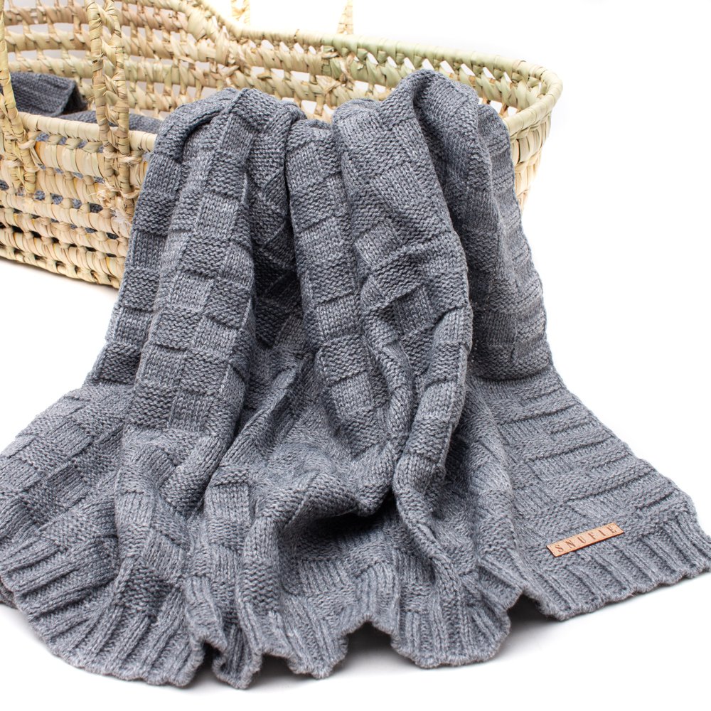 Babydeken Mandweefsel – Warme Winterdeken 80x100 cm
