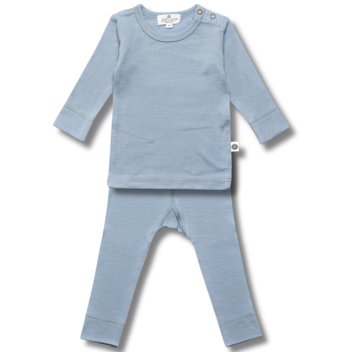 TWEEDELIGE SET VAN MERINOWOL LILLE BARN