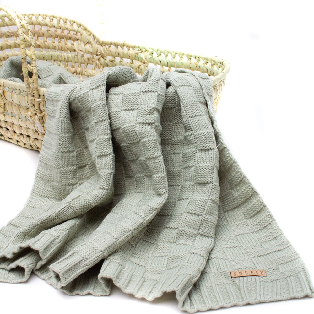 Babydeken Mandweefsel – Warme Winterdeken 80x100 cm