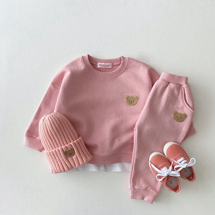 Stijlvolle en comfortabele TEDDY joggingset voor baby van Annie & Charles®