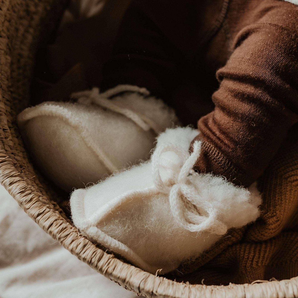 Merinowol Newborn / Baby Sokjes Lille Barn