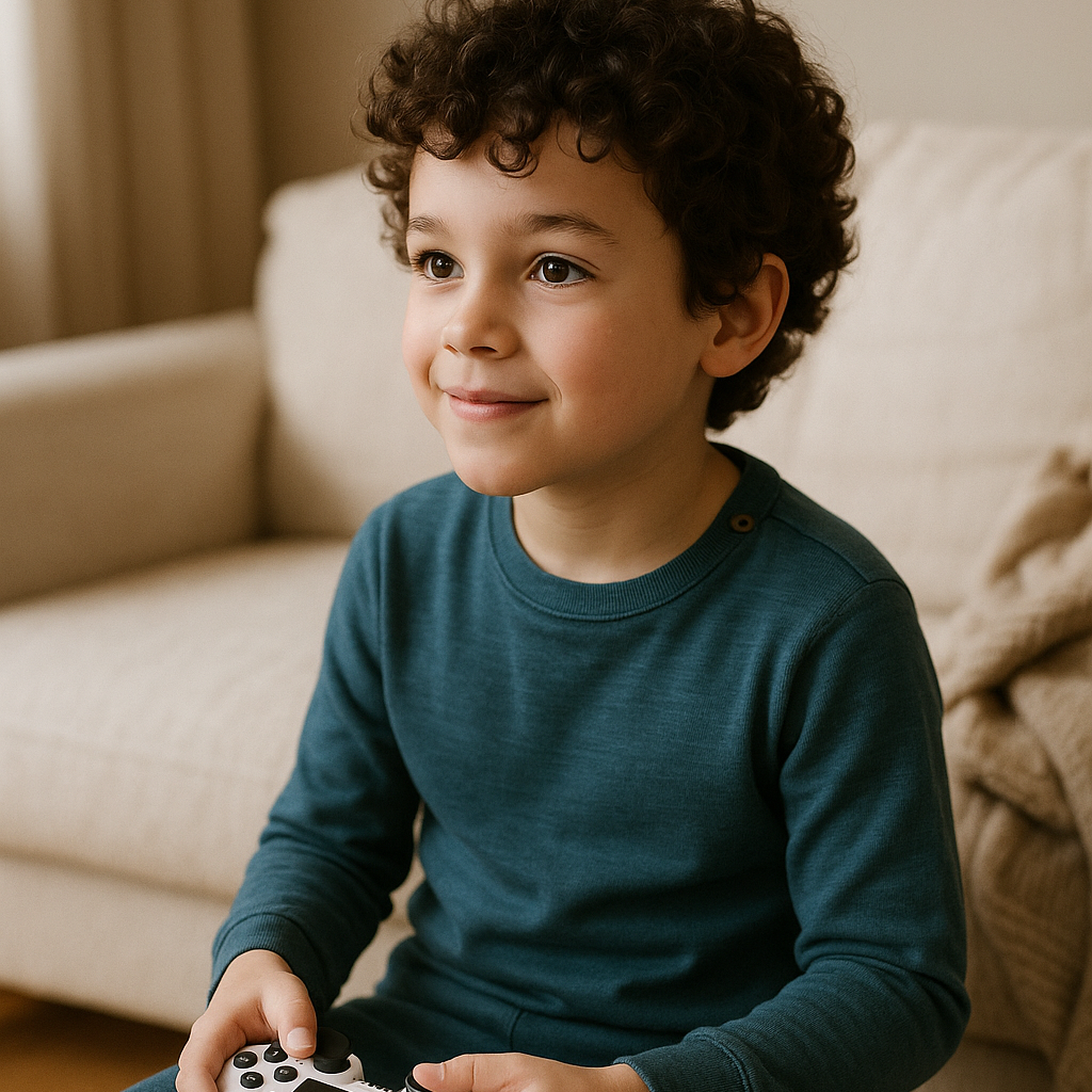 LILLE BARN KIDS LOUNGESET MERINOWOL ORION BLUE