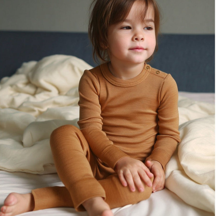 JONGENS KINDERBROEK VAN MERINOWOL LILLE BARN