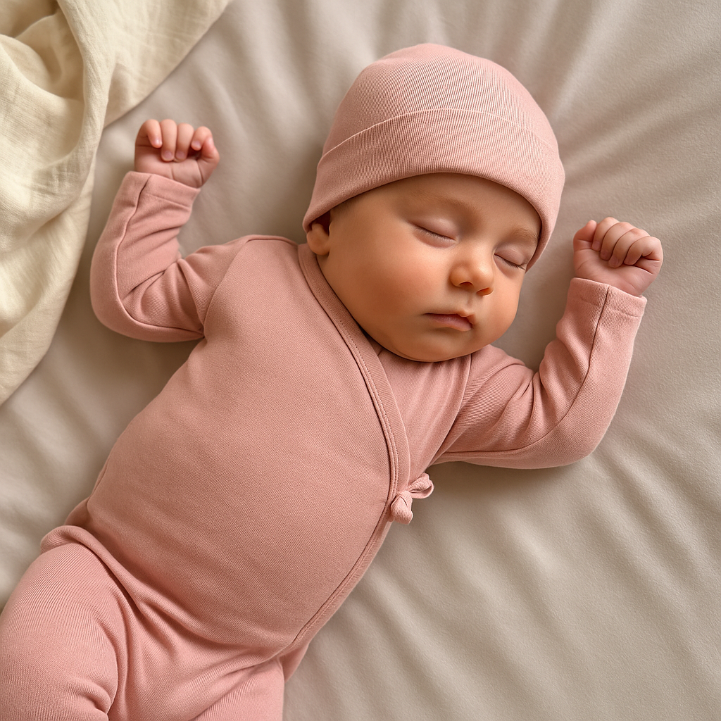 TWEEDELIGE SET VAN MERINOWOL LILLE BARN