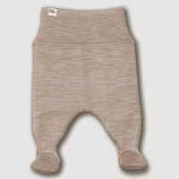 Finch & Fable wolfleece babybroekje in zand met voetjes