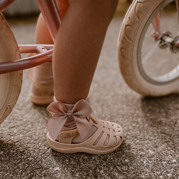 Mrs. Ertha kindersandalen in oudroze voor kinderen