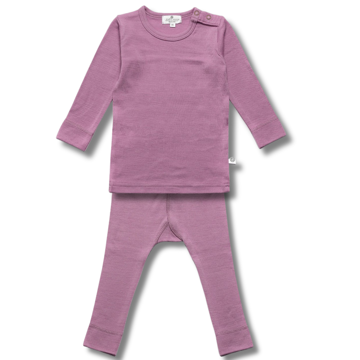 TWEEDELIGE SET VAN MERINOWOL LILLE BARN