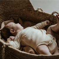 SET VAN 2 OVERSLAGROMPERS VAN MERINOWOL LILLE BARN