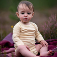 SET VAN 2 MERINOWOLLEN ROMPERS LILLE BARN