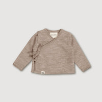 Finch & Fable babyset van wol-bamboefleece in zand voor baby's