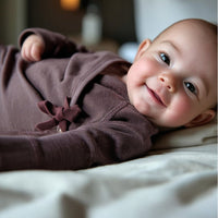 Kriebelvrij merinowol baby pakje in premium kwaliteit