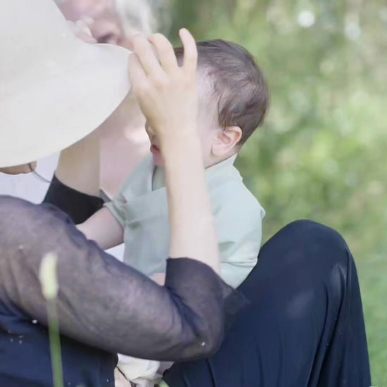 Romper Vanilla van biologisch katoen bij ZAYNIS