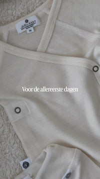 Lille Barn Babyset Naturel maat 56