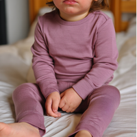 TWEEDELIGE SET VAN MERINOWOL LILLE BARN