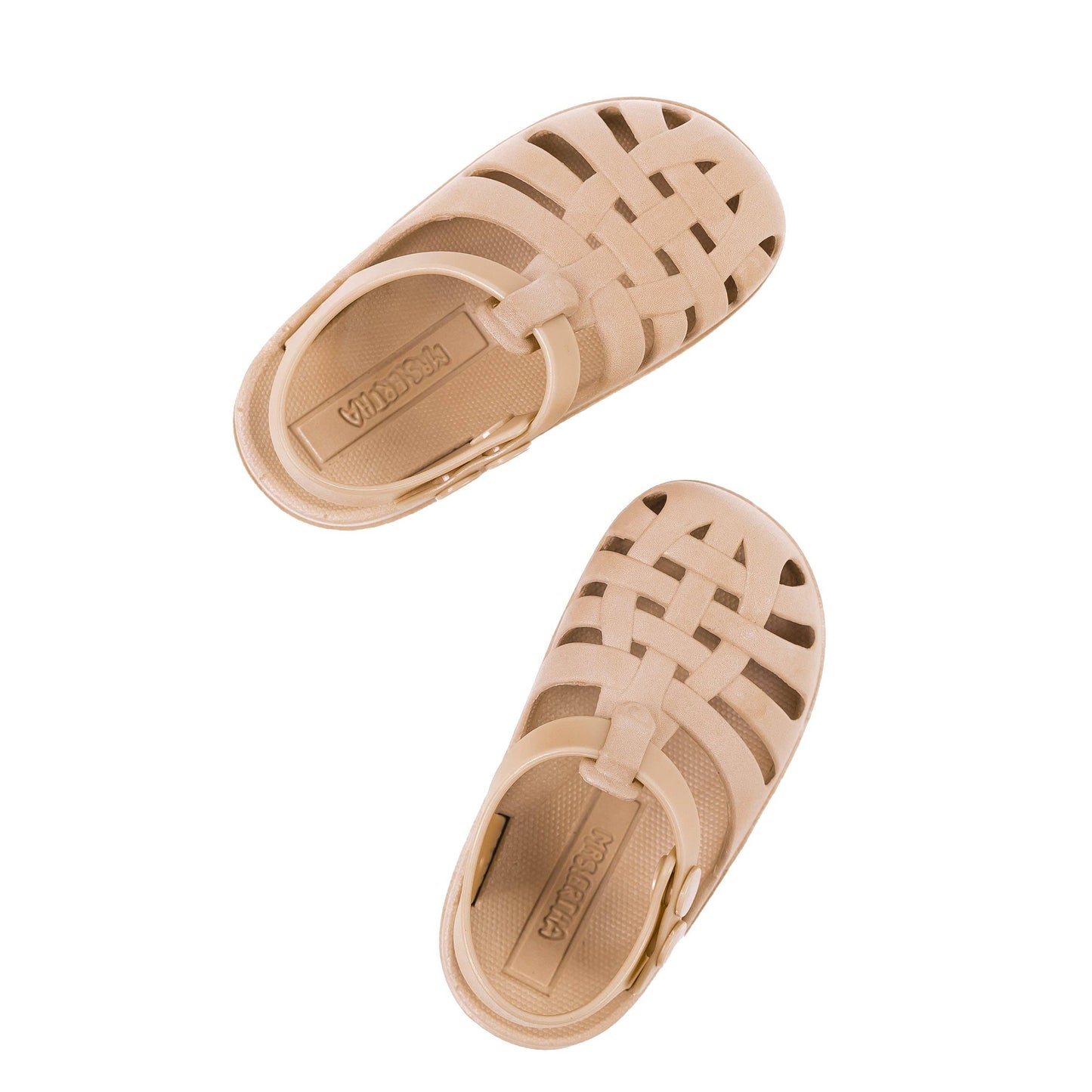 Oudroze sandalen van duurzame materialen voor kinderen
