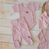 Zyzio &amp; Zuzia Newborn Set – 6-piece Baby Shower Set made of 100% Cotton